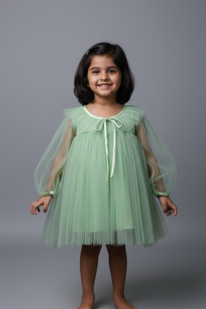 Mint Dream Tulle Dress