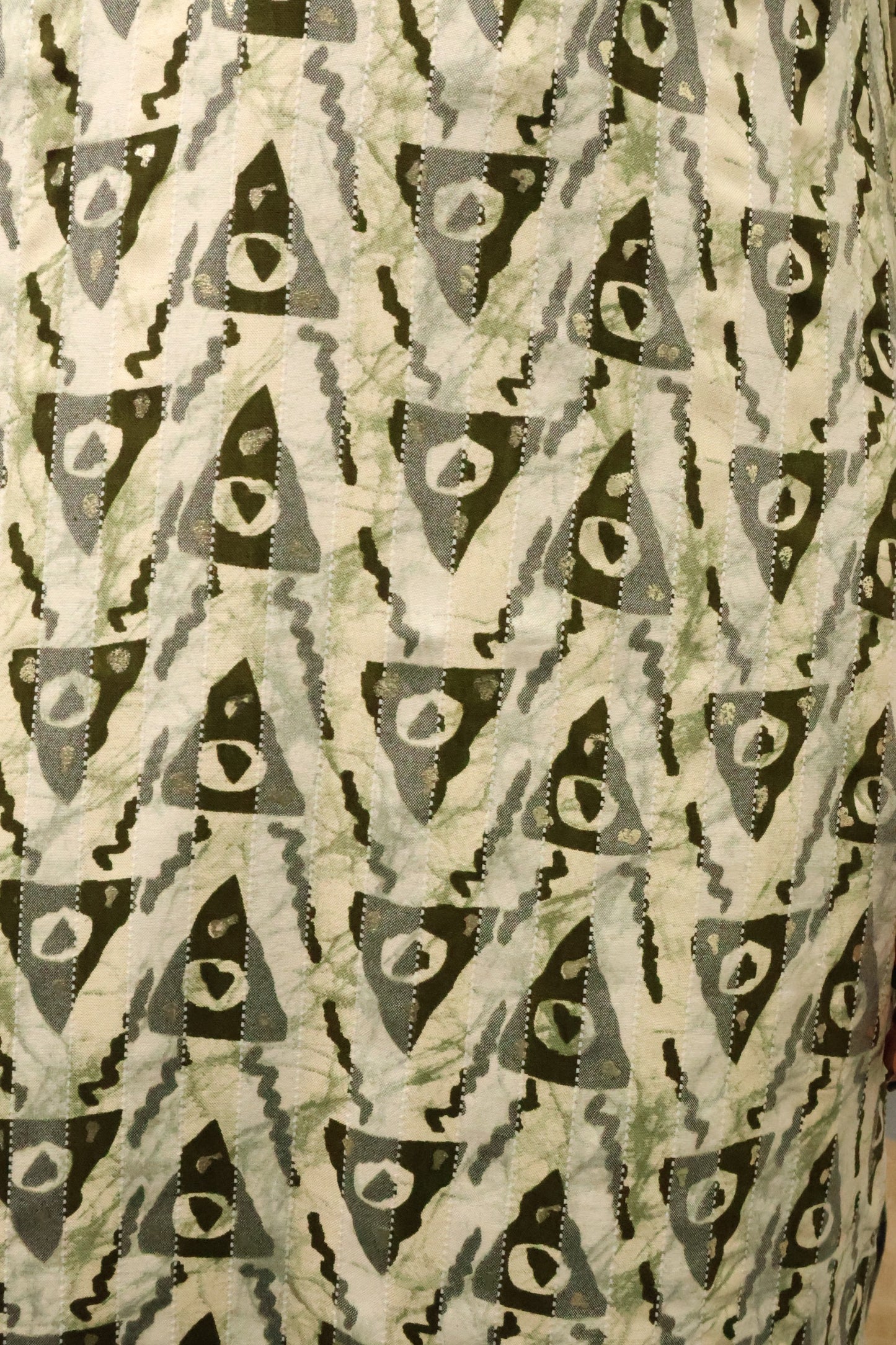 Olive Charm Straight Kurti