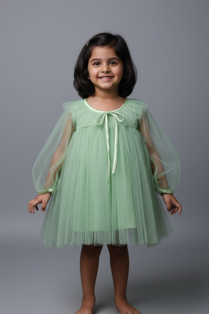Mint Dream Tulle Dress