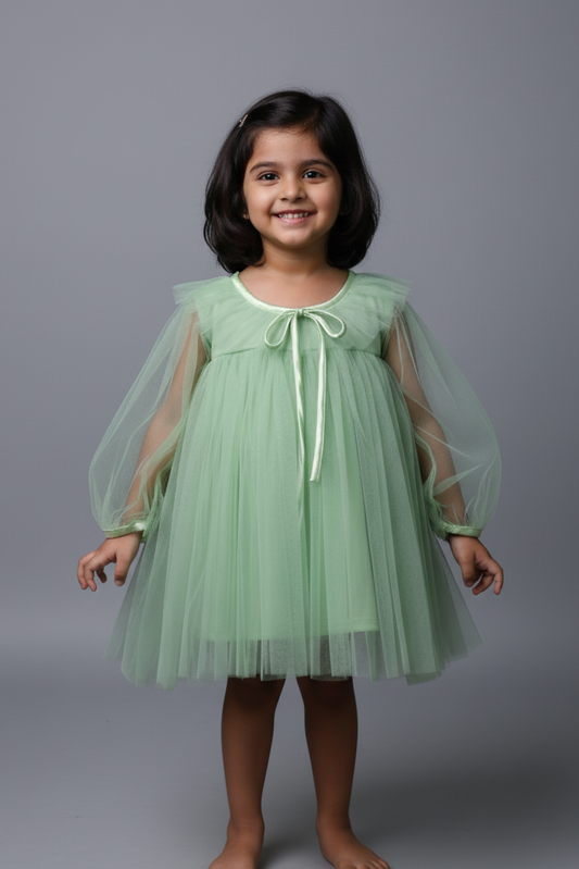 Mint Dream Tulle Dress