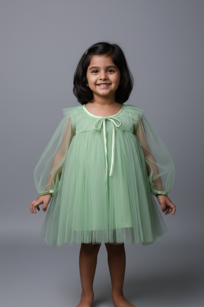 Mint Dream Tulle Dress