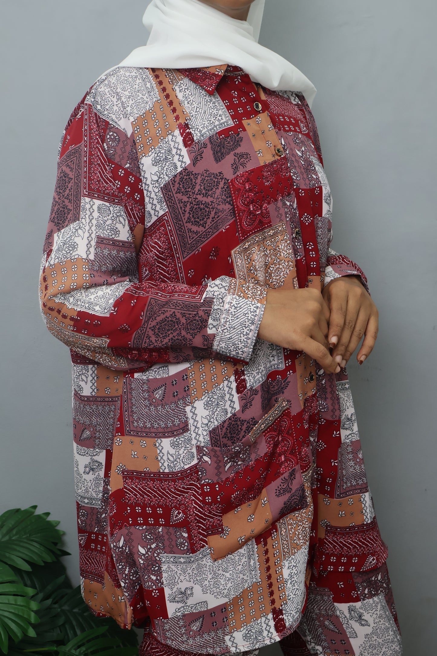 Indigo Patch Co-ord Set