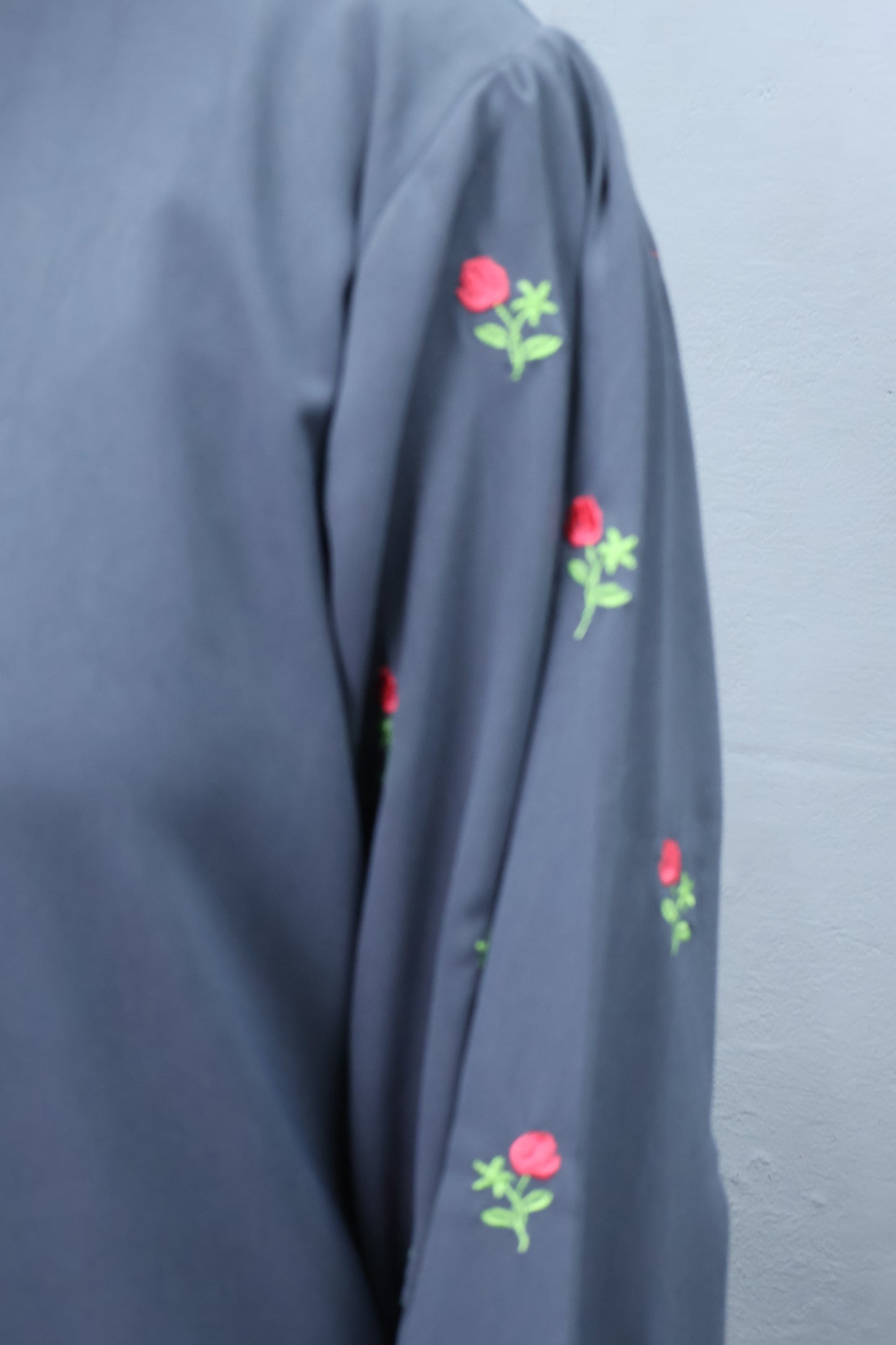 A-Line Kurta Set with Balloon Sleeves