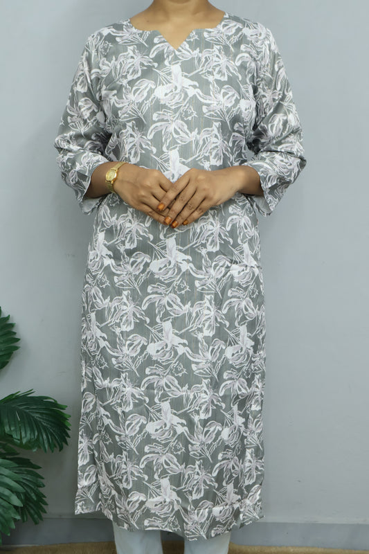 Floral Straight Kurta
