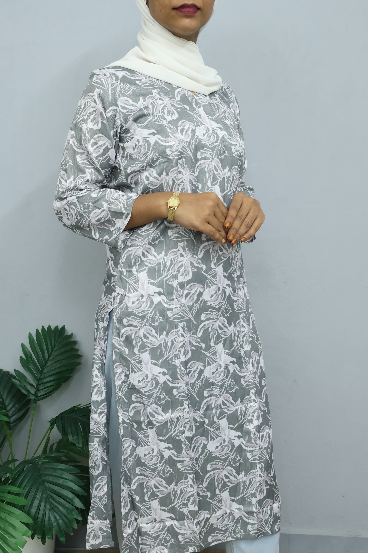 Floral Straight Kurta