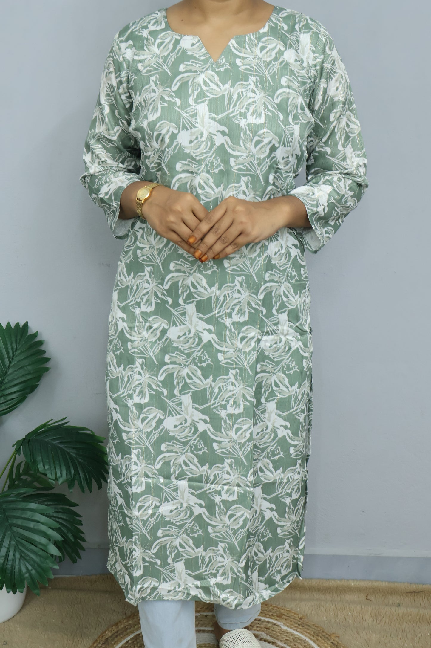 Floral Straight Kurta