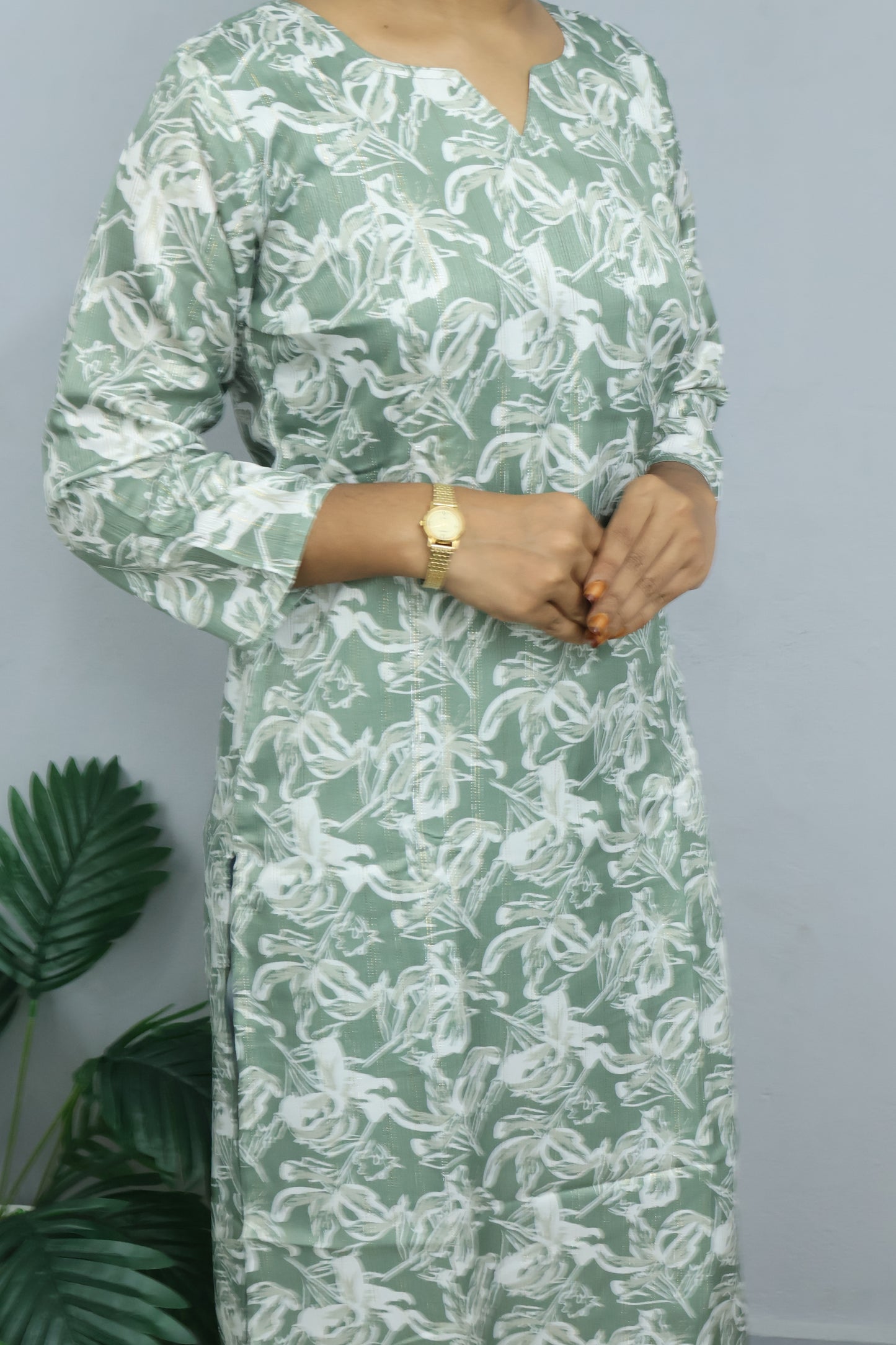Floral Straight Kurta