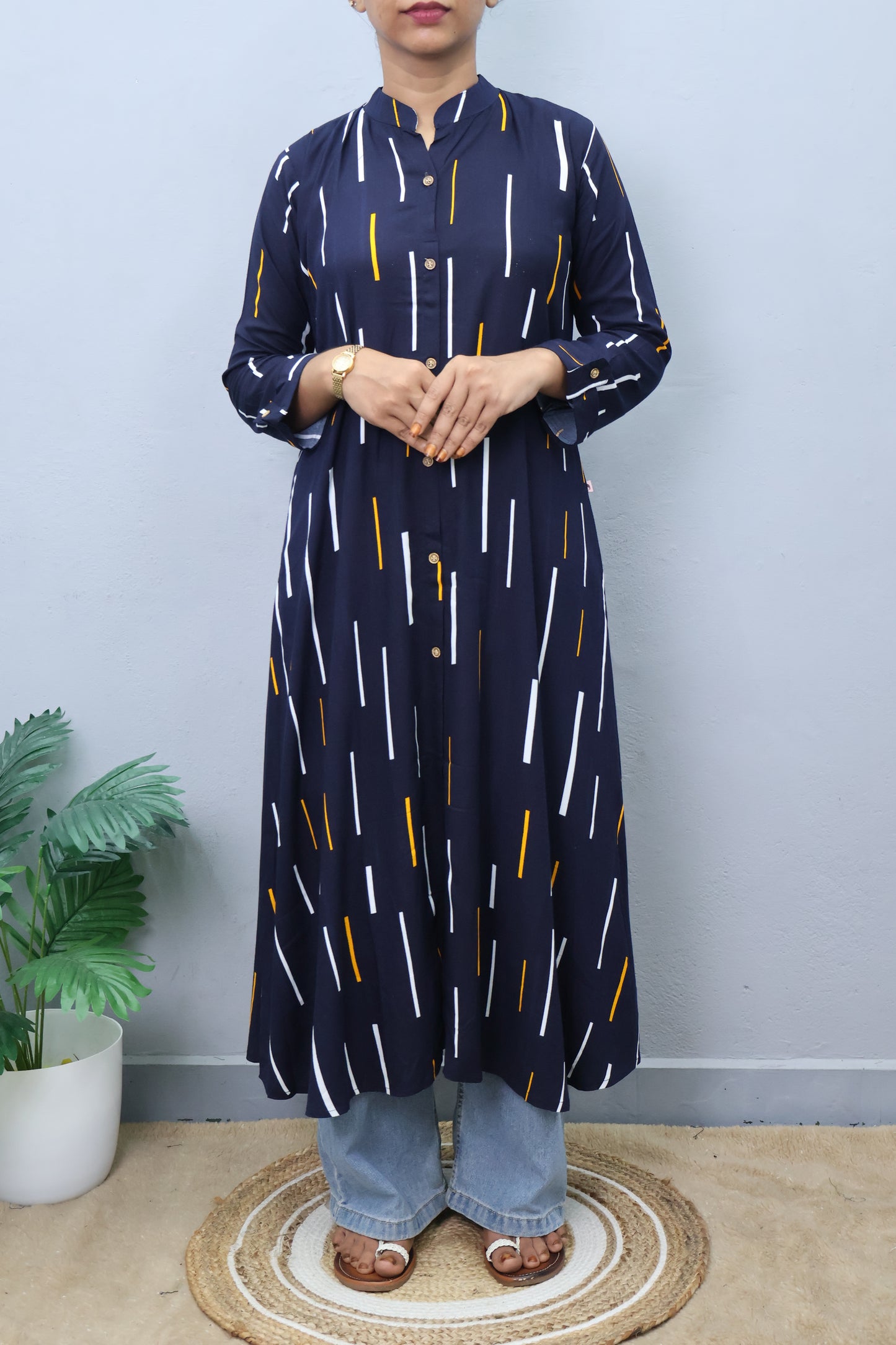 Linear Flair Kurta