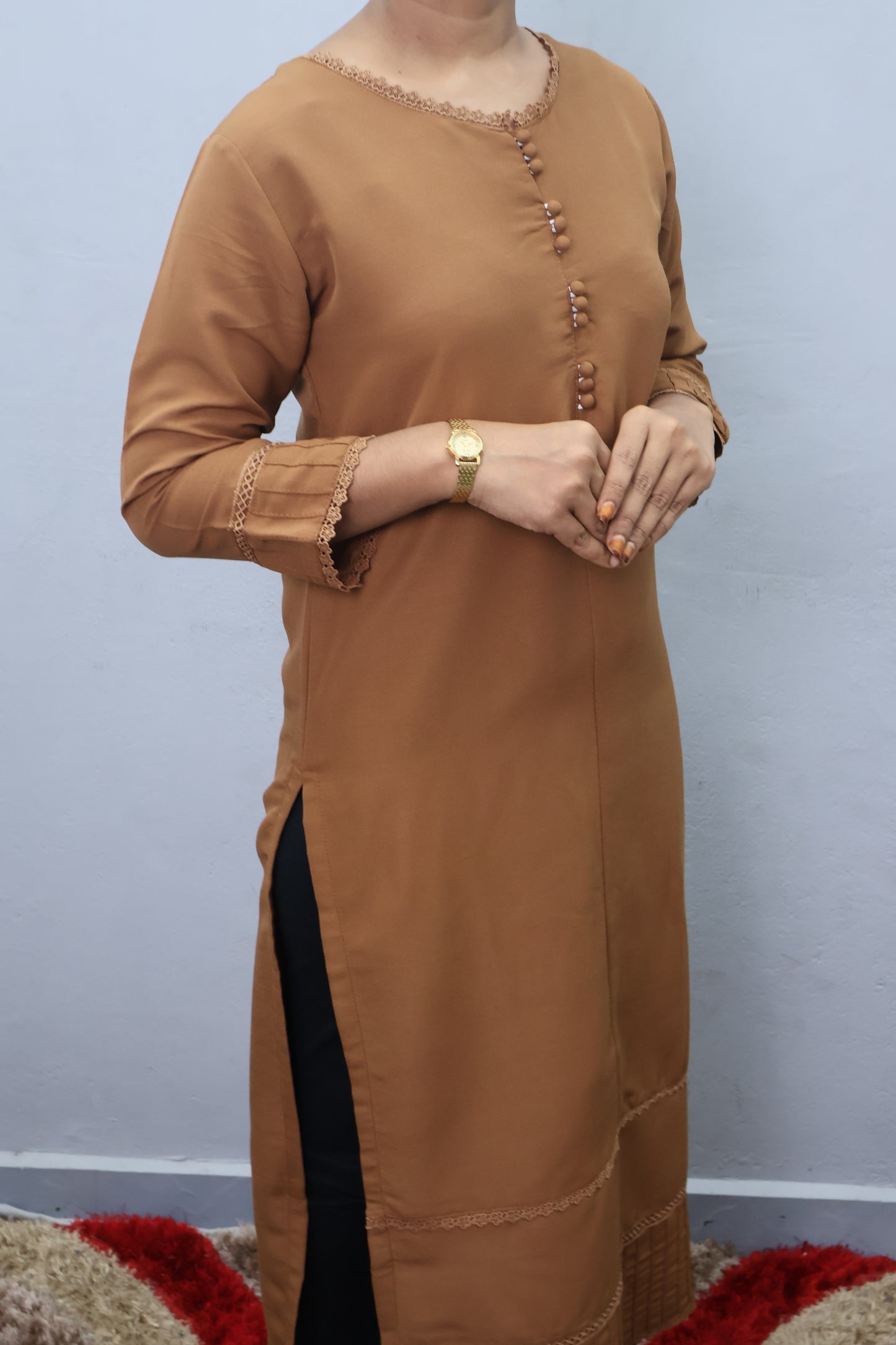 Plain Straight Kurta