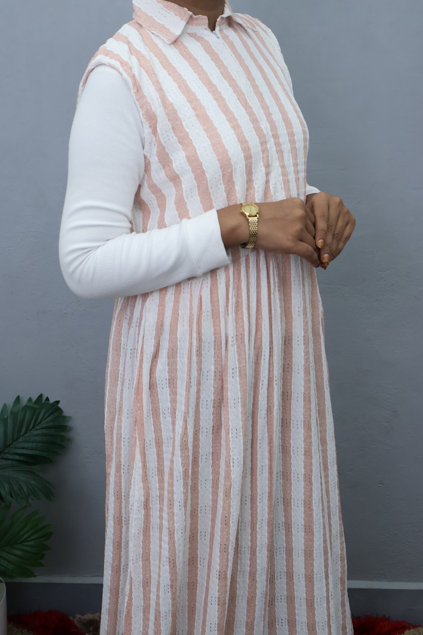 Elegant Drape Maxi Dress